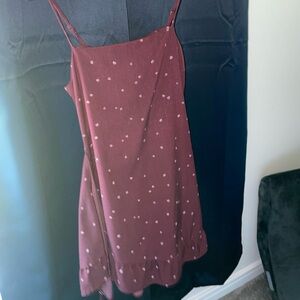 Cotton on small red dress
